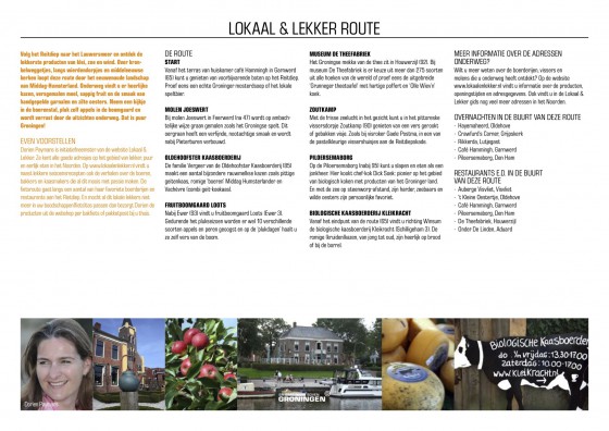 Lokaal & Lekker Route Groningen
